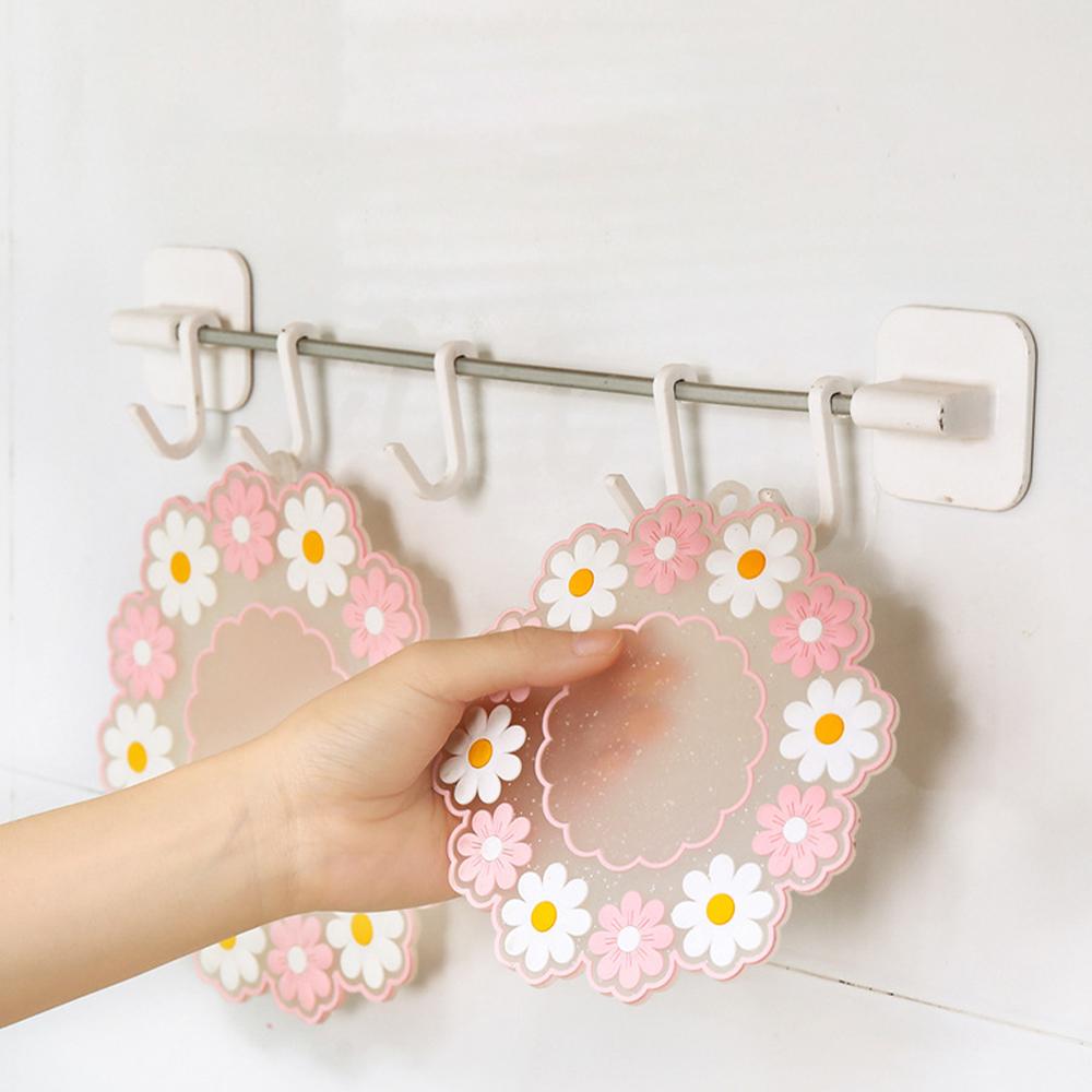 Cute Daisy Blossom Table Mat Daisy Placemat Dinner Plate Insulated Pads Milk Mug Coffee Cup Coaster Insulation Kitchen Placemat