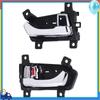 A90Q-2Pcs Car Left/Right Ide Door Handle For KIA Sportage 2010 2011 2012 2013 2014 82610-3W000 82620-3W000