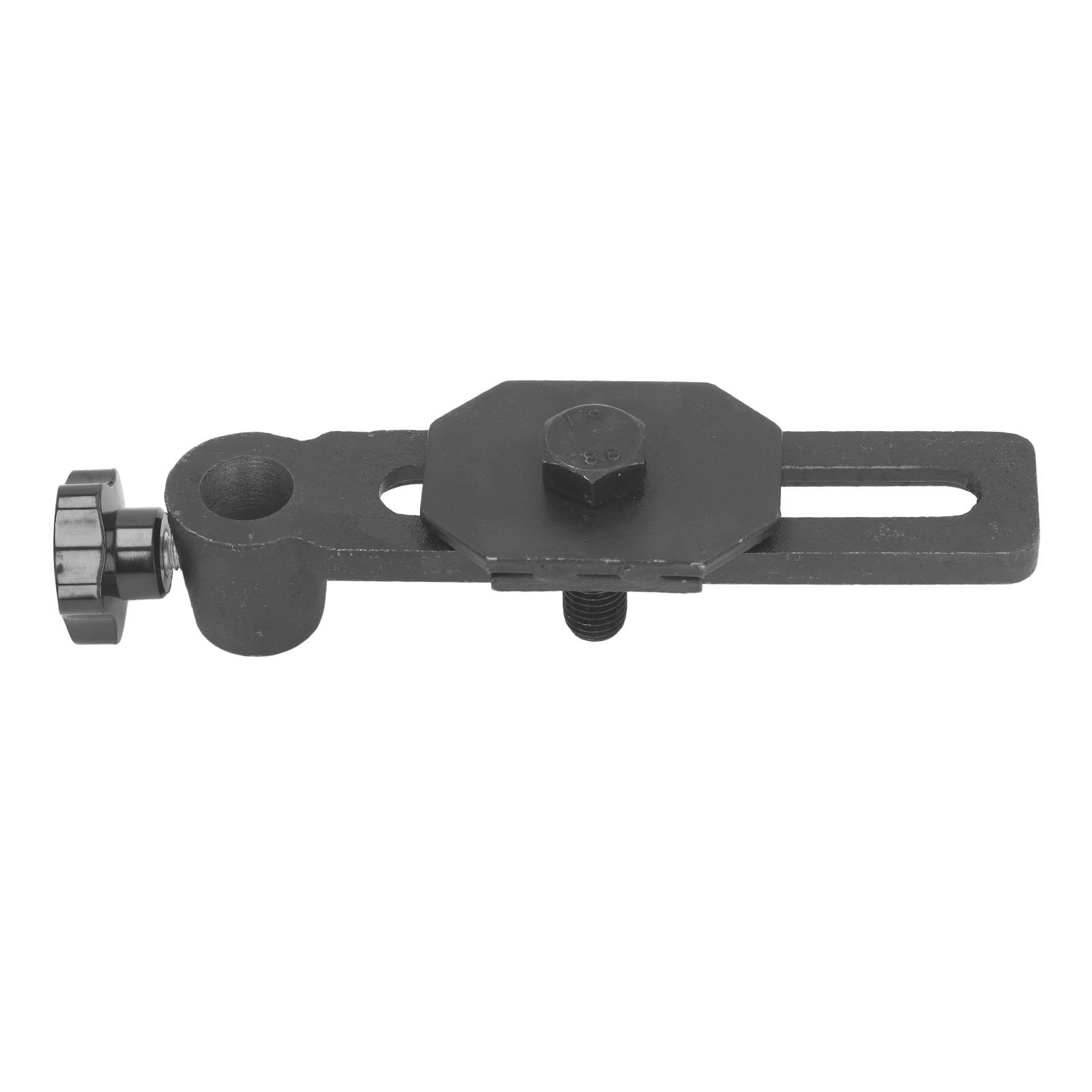 Lathe Tool Holder Base Cast Steel 25mm Hole Woodworking Turning Lathe Base for 1 Inch Tool Post