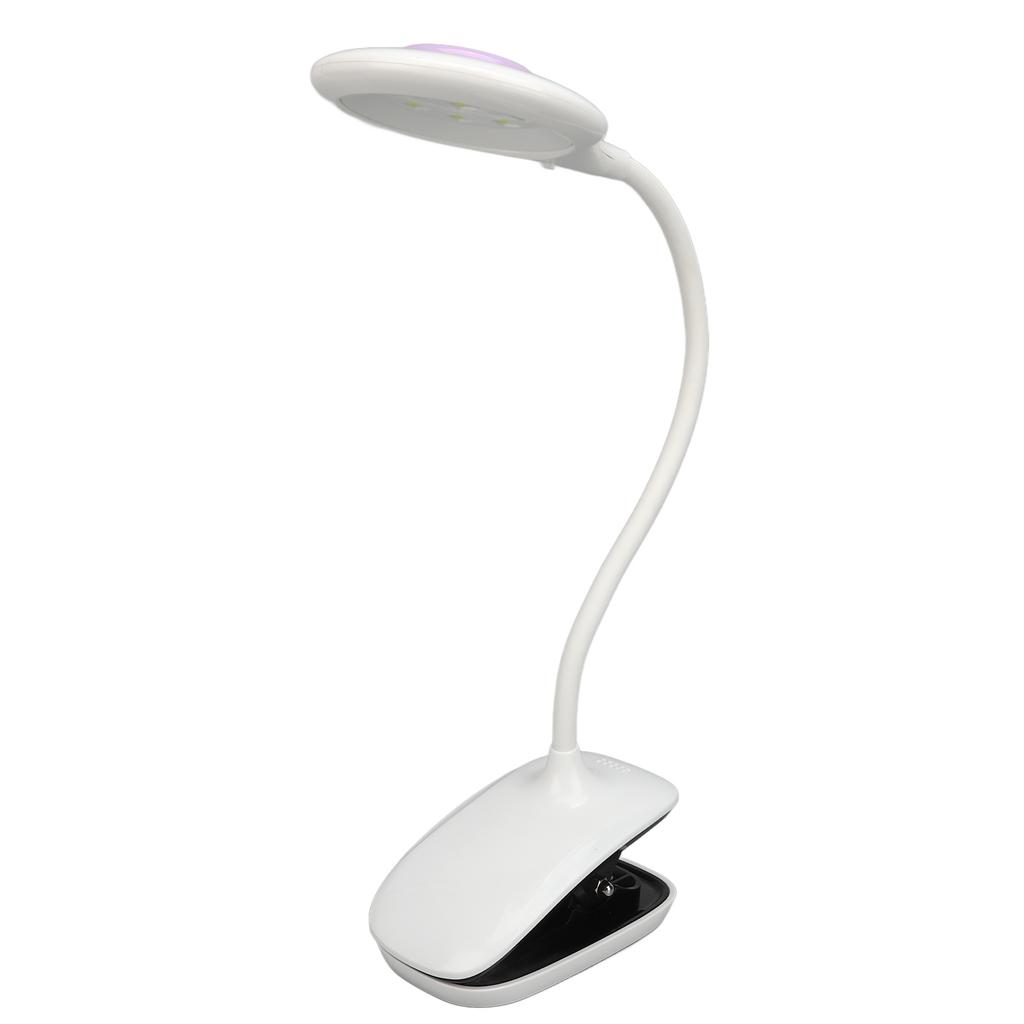 Nail Gel Dryer Light 360 Degrees Rotating 9pcs Light Chips 60s Timing Clip On Nail Polish Curing Lamp