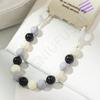 Acrylic candy color mobile phone chain DIY mobile phone case jewelry accessories handmade beaded anti-lost chain