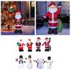 Christmas Inflatable Decoration Xmas Inflatable Decor for Yard Lawn Vacation