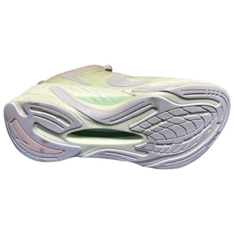 Anta Cushioned Slip-Resistant Low-Top Casual Running Shoes Women's Purple White Blue Sneakers