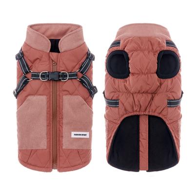 Winter neue Hundekleidung Bi Xiong zweibeinige Baumwollkleidung winddicht und kältefest Samtkleidung Outdoor reflektierende warme Baumwollkleidung