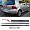 Compatible Golf 4 Bumper and Door Trim Strips for 2004-2008 Models - Anti-Collision Design