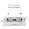 Compact Eyeglasses Parallelism Measuring Tool Frame Parallel Measuring Instrument ABS Material Pupil Distance/Height