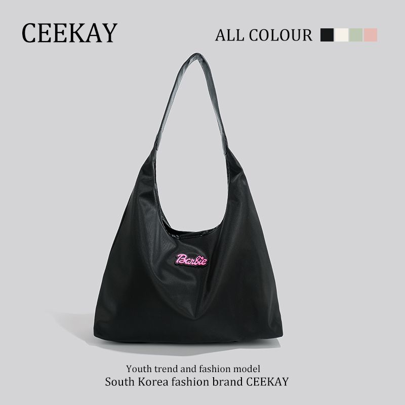 

Ceekay Special-Interest Design Fancy French Style Big Bag Black