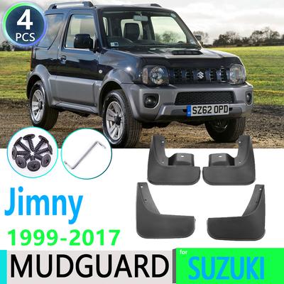 Para Suzuki jimny JB 1999 ~ 2017 2000 2001 2003 2004 2005 2006 guardabarros de coche guardabarros protector contra salpicaduras Coche