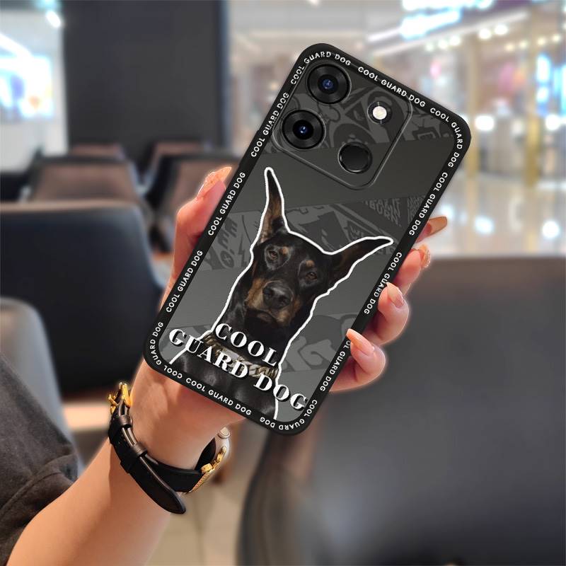 Soft Case Protective Phone Case For Infinix Smart7 HD Anti-dust Fashion Design Full Wrap Silicone Dirt-resistant Cartoon