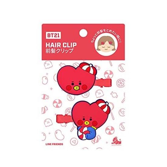 Solomon Shoji BT21 Bang Clip VER.3 JELLY CANDY (TATA) HAIR