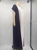 2025 Damen Resort Colorblock Print Lockeres Kleid