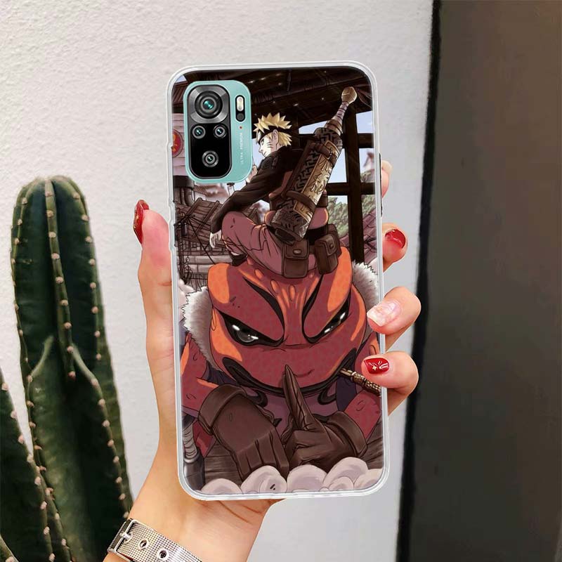 Naruto Anime Uzumaki For Xiaomi Redmi Note 10S 10 11S 11 9S 9 8T 8 Pro Phone Case 11T 5G 11E 9T 7 6 5 5A 4X Fundas Cover Coque X