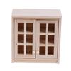 1/12 Maßstab Puppenhaus Miniaturen Wandhängende Spinde Schrank Modell Zubehör