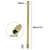 4pcs 200mm Brass Wheel Tire Valve Extender Stem Extension Inflation Stright Pole