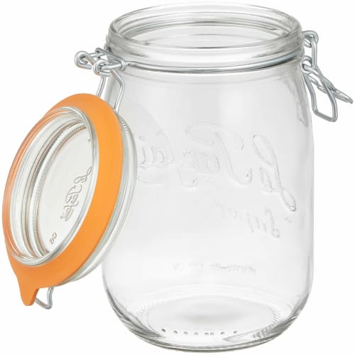 Le Parfait Glass Vocal Jar, 1L, Oppbevaringsbeholder, 960509