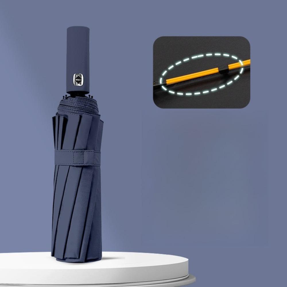 Parapluie automatique pliable en 24 parties pour femmes - Parasol anti-soleil, anti-pluie et anti-UV