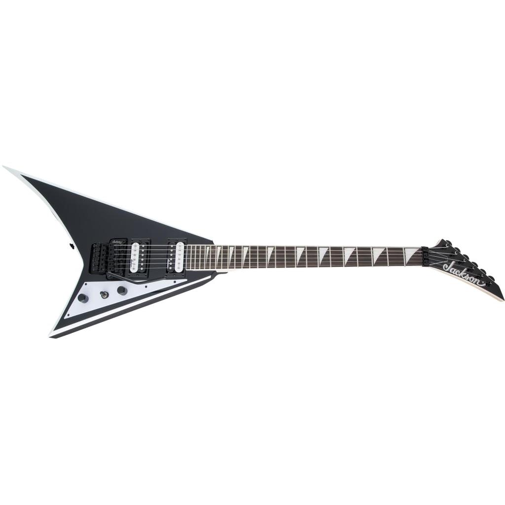 Series Rhoads JS32 Amaranth Fingerboard Black with White Bevels Jackson/JS