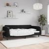 VidaXL Daybed Black 100x200 Cm Velvet 354097