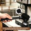 Coffee Machine Group Head Silicone Cleaning Brush 360° All-Angle Clean Heat Resistant Non-Slip Handle for Home Cafe Espresso Tool