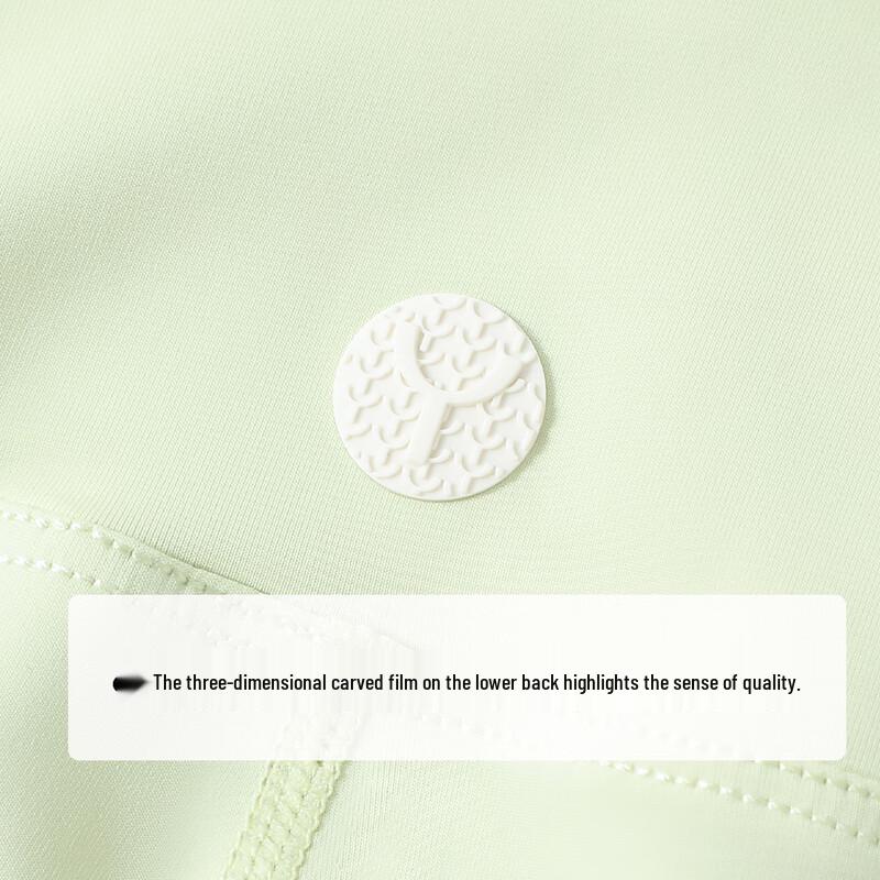 YEEHOO Girls' Quick-Dry Cooling Yoga Five-Point Leggings