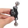 Adjustable 17mm to 17mm Ball Mounting Arm Heavy Duty Iron Clamp Rotatable Metal Clamp for Mobile Phone Monitor Video