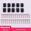 Gold-Plated Futaba JR Servo Plug Sets (10) – Male/Female DIY Extension Cords with Terminals