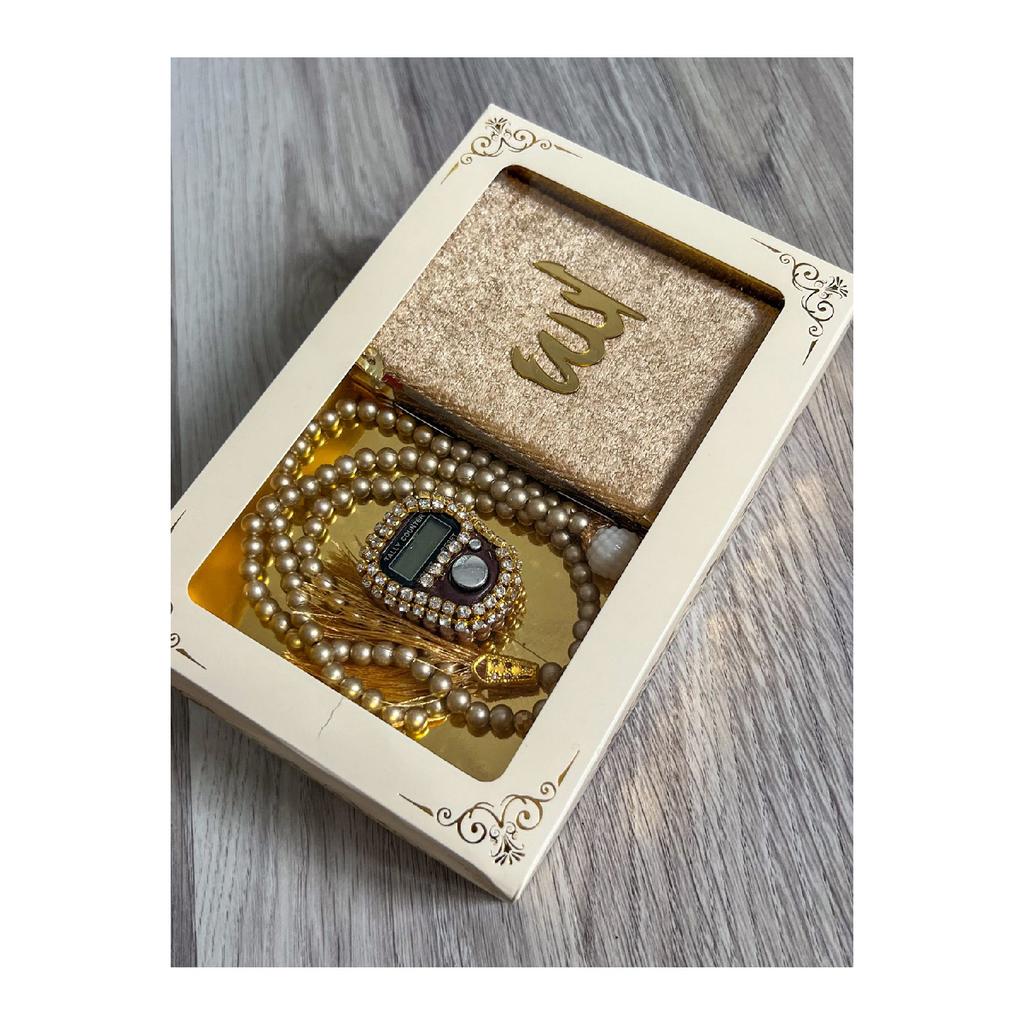 Unser Yasin-Juzu-Gebetsperlen- und Stein-Zikrmatik-Set als Geschenk-Mitgift