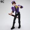 9L3D Printed Horror Game FNAF Freddy Fazbear's Purple Guy Toy Action Figures Anime Model Lucky13 Dummy Titan13 Collectible Model