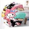 My Melody & Friends Automatic Opening and Closing Cartoon Umbrella - Small Umbrella Suitable for Various Occasions, Portable 3-Fold Small Umbrella for