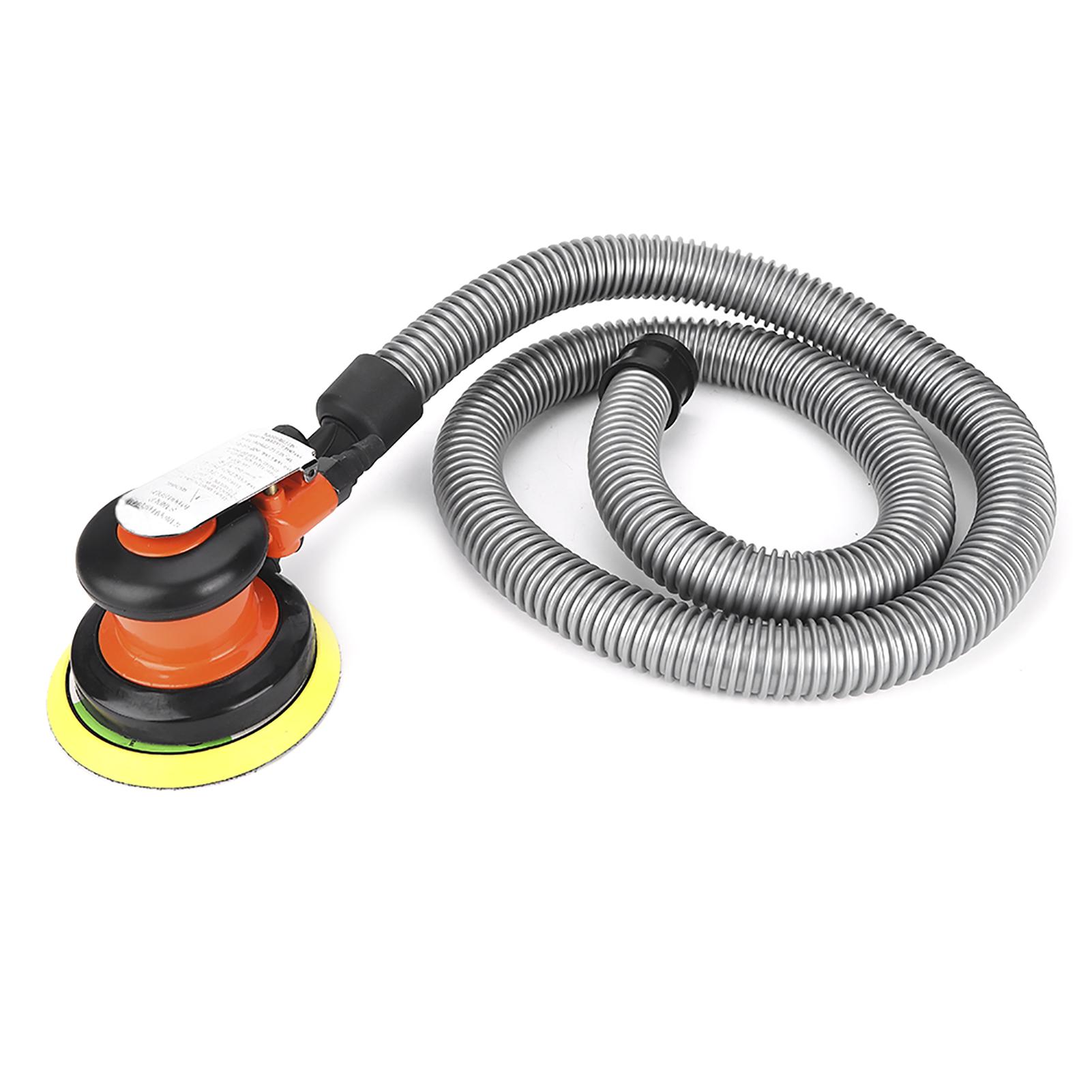 

5-дюймовая пневматическая шлифовальная машина со скоростью вращения 10000 об/мин для полировки автомобилей и мебели без пылепоглощения