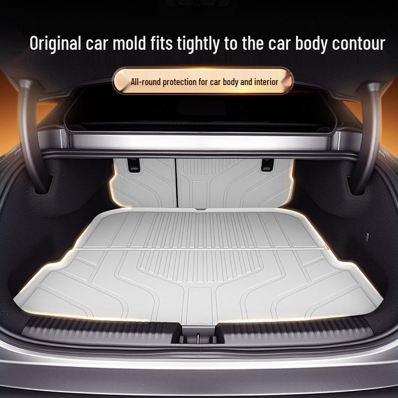 Nissan N7 2025 Trunk Mat TPE Car Interior Rear Mat Decorative Floor Accessory