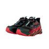 Anta Childrens Red Flame Fabric Synthetic Leather Comfortable Versatile Running Shoes Kids Running Shoes Black Hot-Red Signal-Blue 312445511R-2