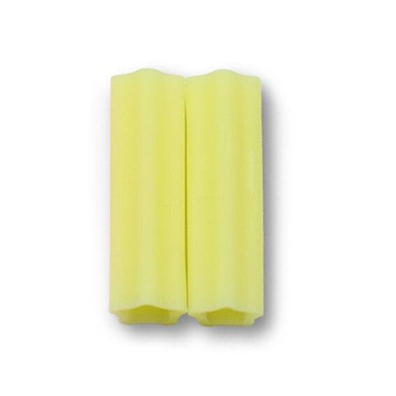 

2 шт., пластиковый чехол для щипцов, розовый защитный рукав для ножниц для кутикулы ногтей, инструменты для маникюра и педикюра, пинцет для омертвевшей кожи, колпачок жёлтый