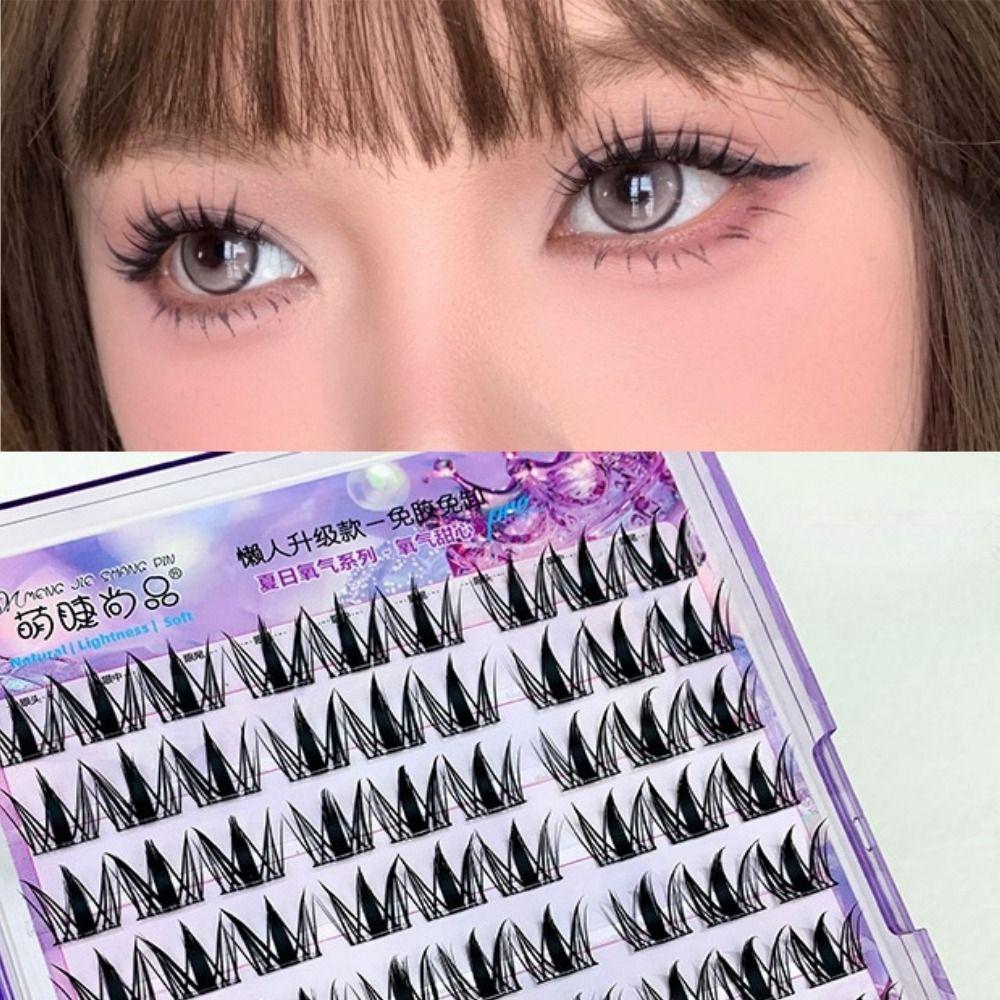 

Comic Eye Самоклеящиеся накладные ресницы Sweet Cluster False Lashes Make Up чёрный