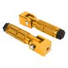 2Pcs Motorcycle Foldable Foot Pegs M8 Antislip Aluminium Alloy   for Bikes ATV UTV Go Kart