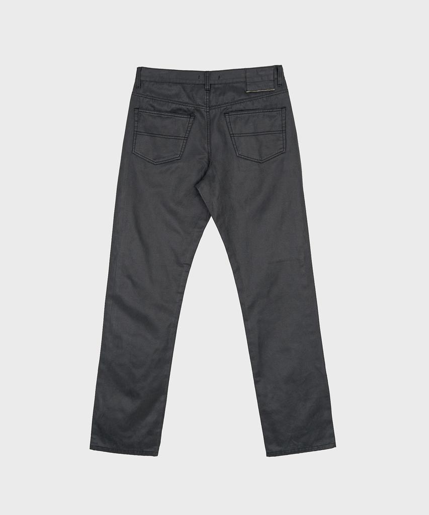 Seopiseuedisyeon Faux Leather Pants Black