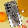 Camouflage Owl Phone Case For Samsung Galaxy S25 Ultra S24 S23 S22 S21 Ultra S9 S10 Plus S20 FE Funda Cover