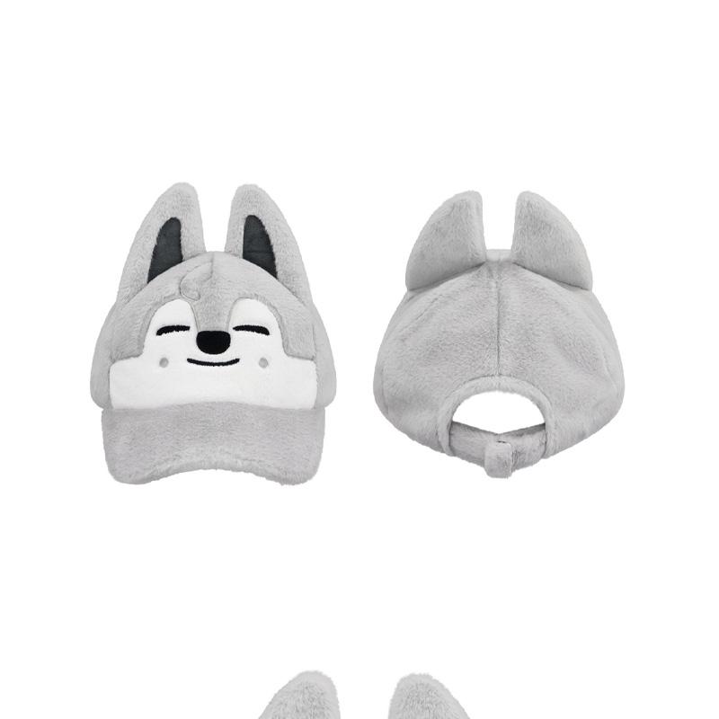 [PRE ORDER] STRAY KIDS - SKZOO PLUSH CAP STAY In Our Little House