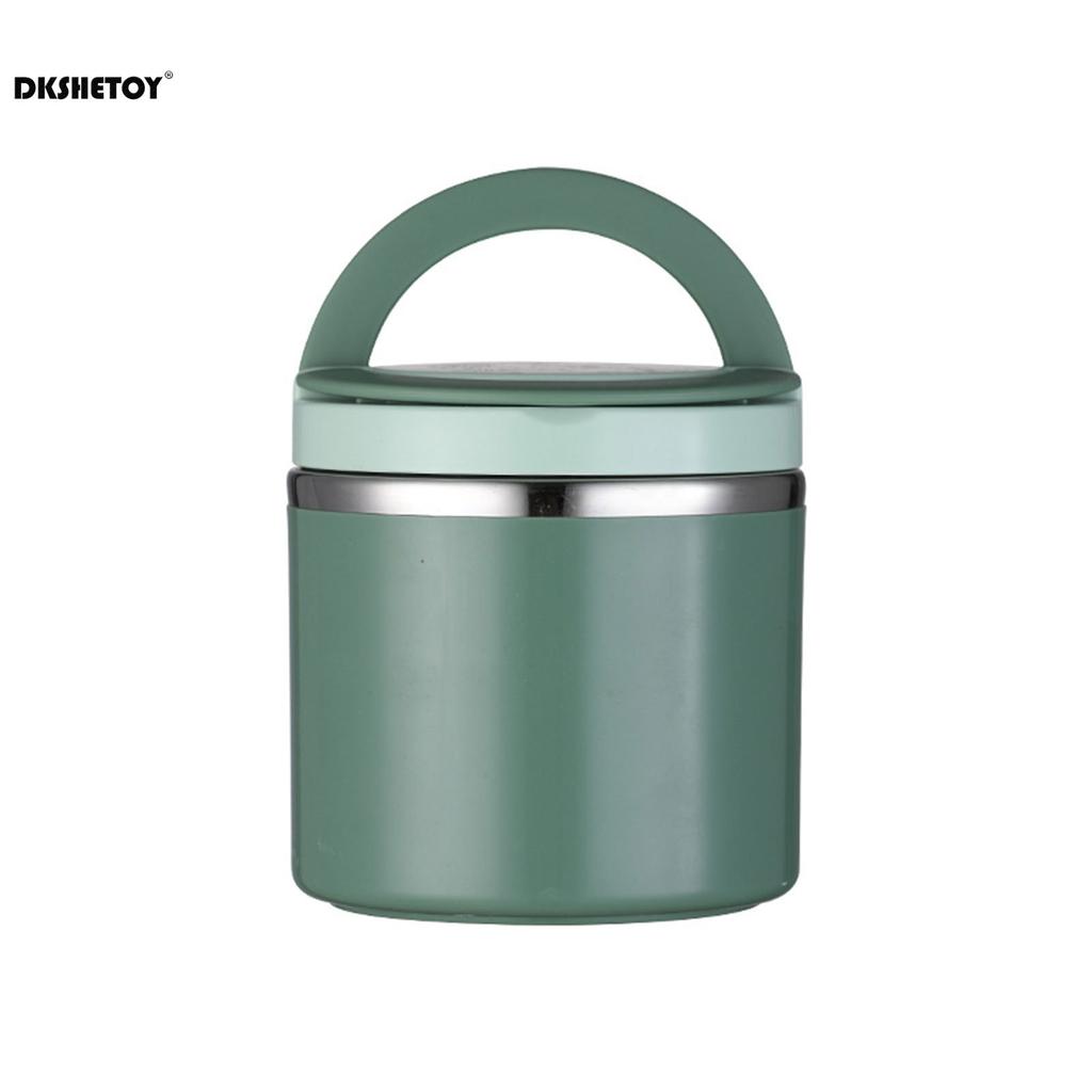 630ml Lunch Box Leak-Proof Insulated Lunch Box Large Capacity Food Thermal Jar Soup Containers for Office Food Storage Box