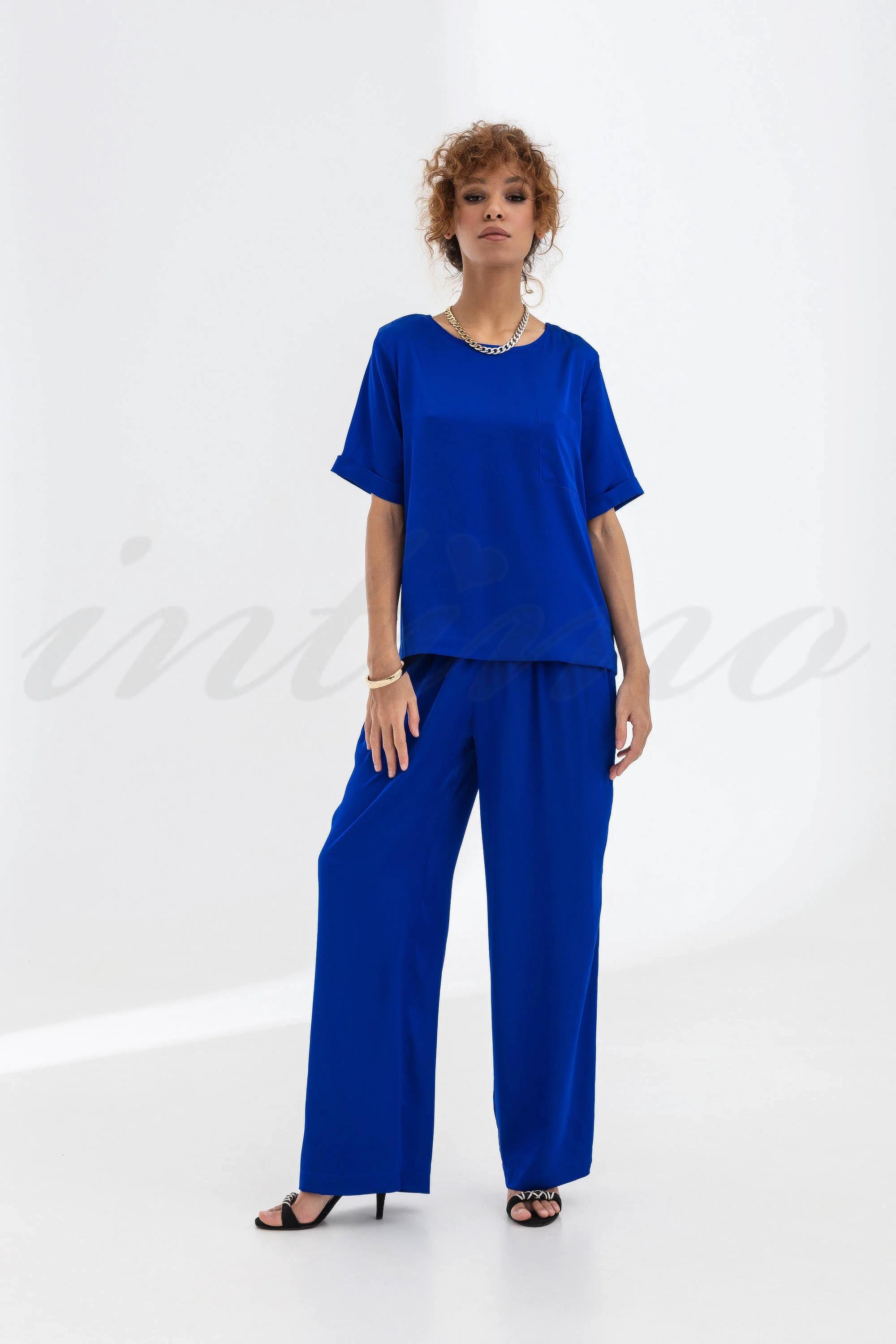 

Комплект: футболка и брюки German Volf (76593) 44(M) імперська синього кольору