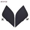 Front Left Right Bumper Tow Towing Bracket Hook Eye Cover Cap Caps Grille For Toyota RAV4 2.5L 2016 2017 2018 Plastic Black