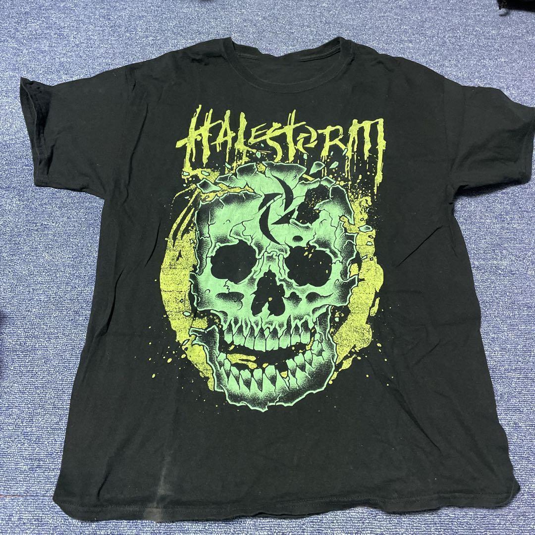 Rare Halestorm Tour Band Gift For Fan S2345XL Black T-shirt MD18 XL