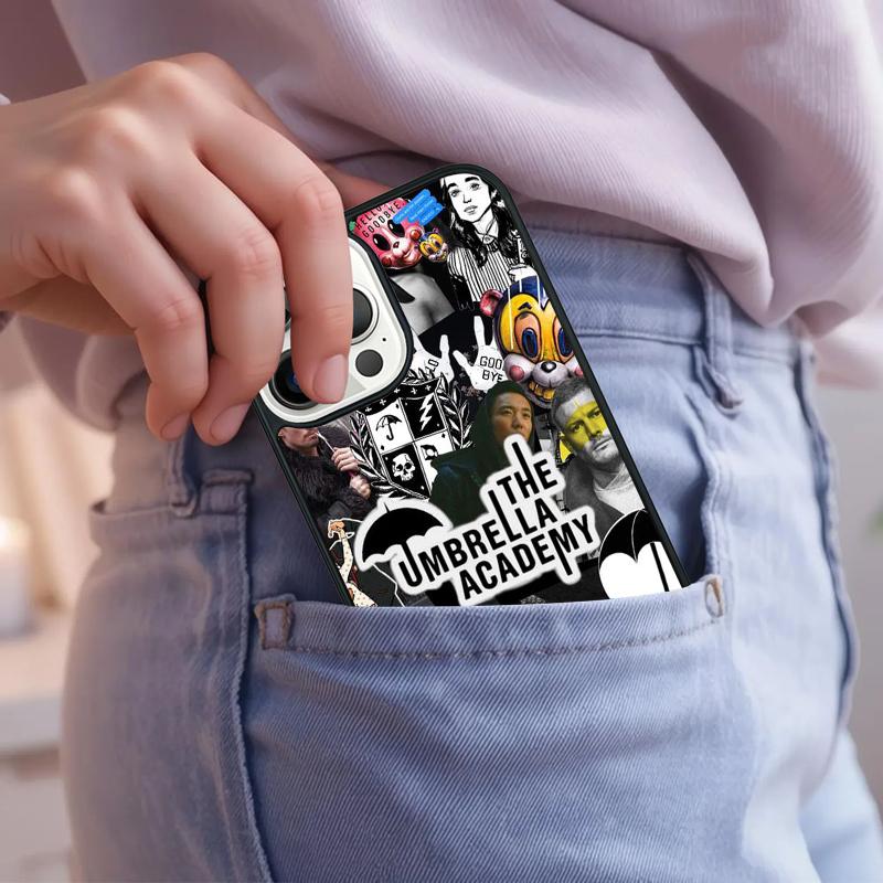 Umbrella Academy TV Series Phone Case For iPhone 17 Air 15 16e 14 13 Pro Max Coque 12 11 Pro Max PLUS cover