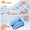 Opeta Gel Cushion Seat Pad for Cars and Highly Hollow Honeycomb Relieves Buttocks Distributes Body Relieves Lower Back Driving Suitable for All Work