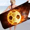 Baseball-Strandtuch, schnell trocknend, tragbar, Badetuch, Baseball-bedrucktes Strandtuch