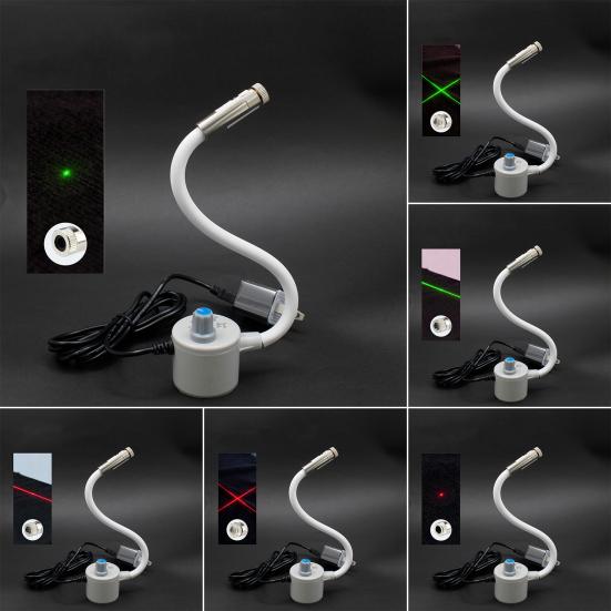 Yousheng Magnetic Positioning Light for Sewing Machines Adjustable Dot Straight Line Crosshair Projection Quilting Light Straight Stitching Guide