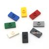 100/500pcs DIY Building Blocks 1x2 Convex Seat Bricks Educational Plastic Toys for Children Compatible With 3794 Kids Gifts