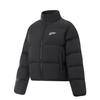 Li Ning Sports Lifestyle Series Stand Collar Logo Letter Quilted Down Jacket Women Jacket AYMV236-3
