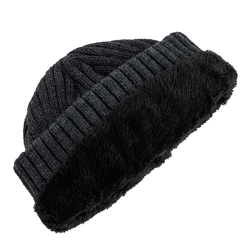 Unisex Warme Wintermütze Plüschfutter Warme Mütze 1987 Buchstaben Strickmütze Für Männer Frauen Outdoor Ski Sport Strickmütze
