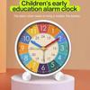 Desktop Decoration Mute Alarm Clock Creative Silent Children Clock Small Learning Clock Children Educational